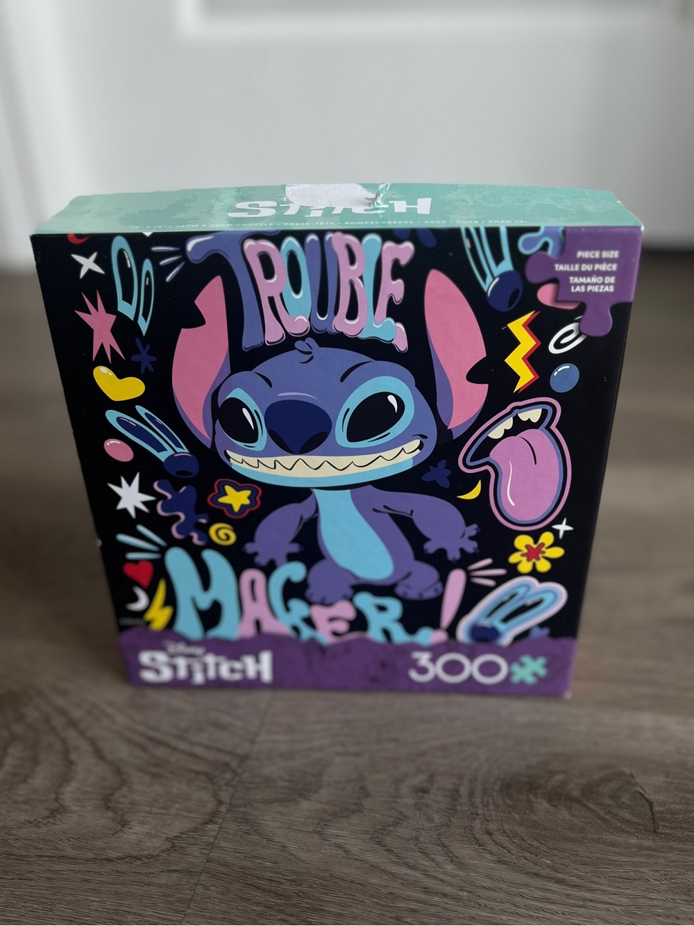 Disney Stitch Trouble Maker 300 Piece Jigsaw Puzzle Ceaco - MISSING 1 PIECE